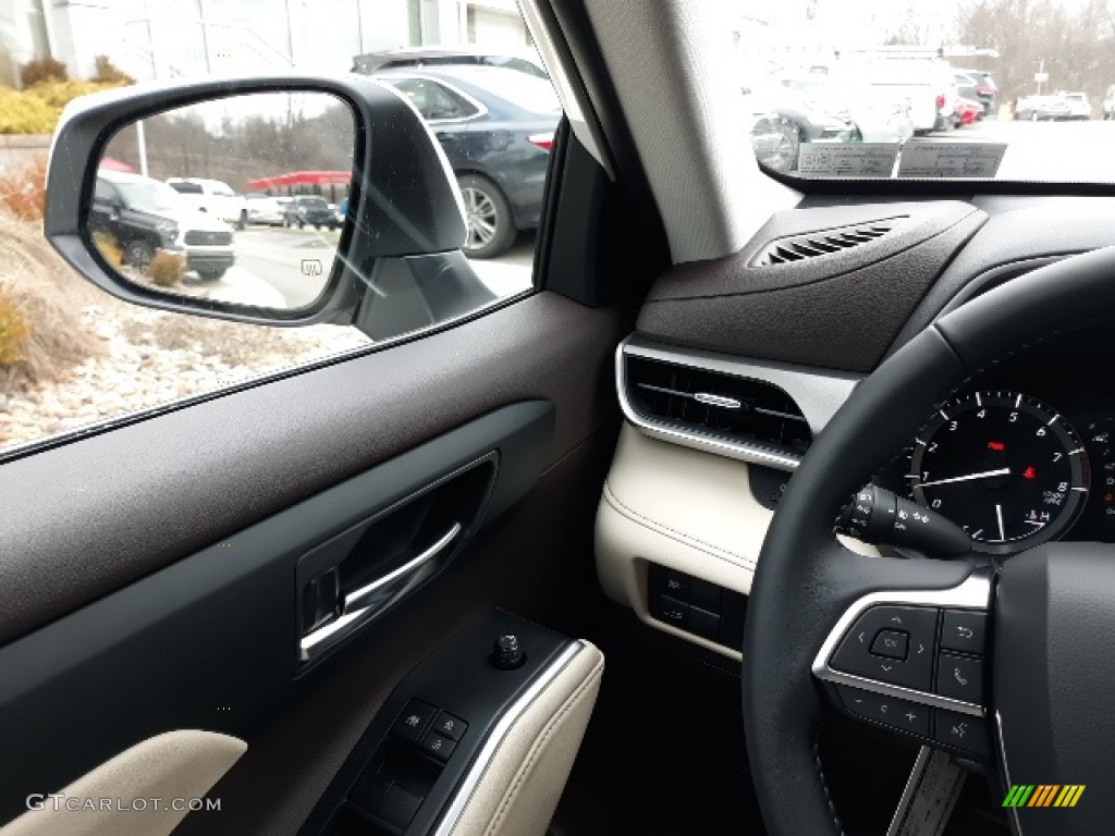 2020 Highlander XLE AWD - Blizzard White Pearl / Harvest Beige photo #7