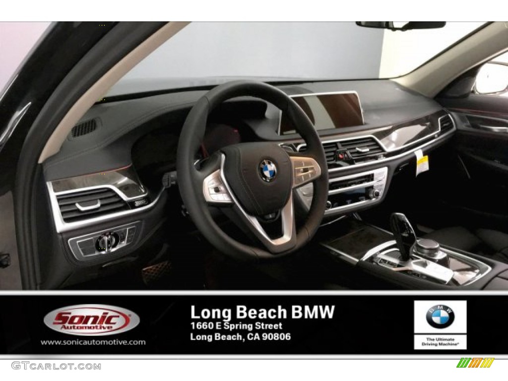 2020 7 Series 740i Sedan - Dark Graphite Metallic / Black photo #4