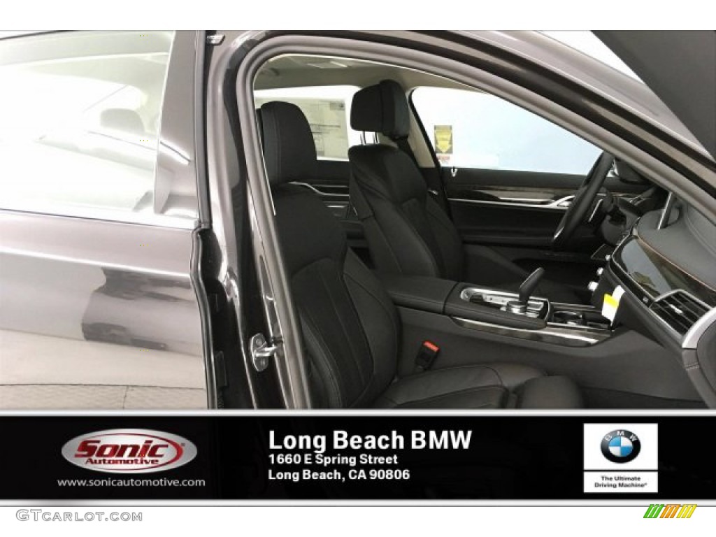 2020 7 Series 740i Sedan - Dark Graphite Metallic / Black photo #7