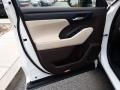 2020 Toyota Highlander Harvest Beige Interior Door Panel Photo