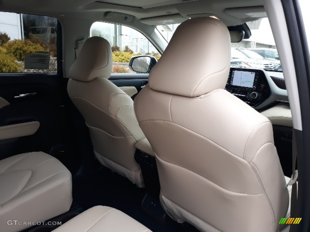 2020 Highlander XLE AWD - Blizzard White Pearl / Harvest Beige photo #39