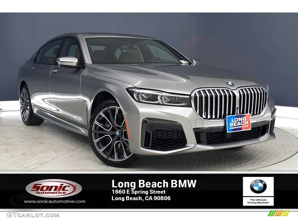 2020 7 Series 740i Sedan - Donington Grey Metallic / Cognac photo #1