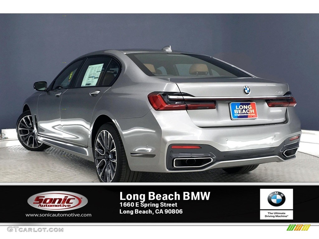 2020 7 Series 740i Sedan - Donington Grey Metallic / Cognac photo #2