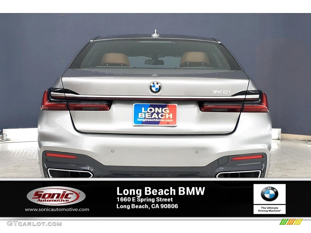2020 7 Series 740i Sedan - Donington Grey Metallic / Cognac photo #3