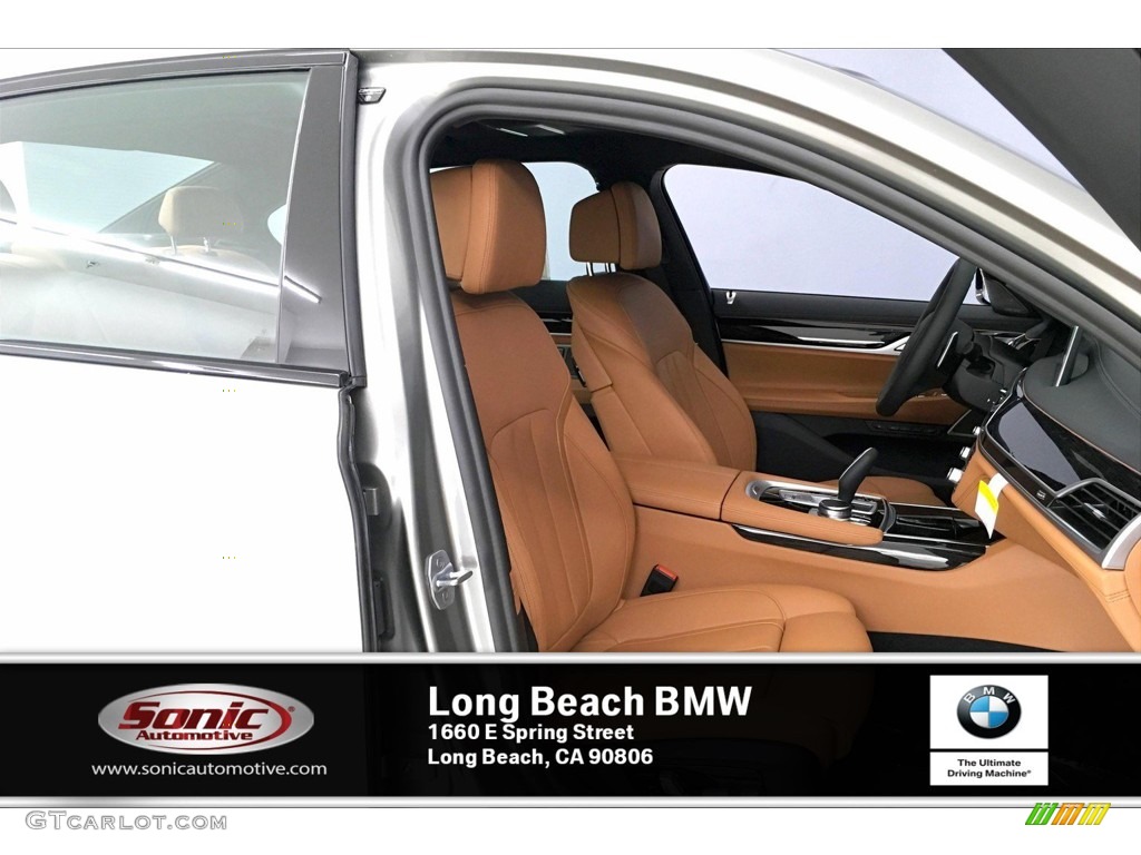 2020 7 Series 740i Sedan - Donington Grey Metallic / Cognac photo #7