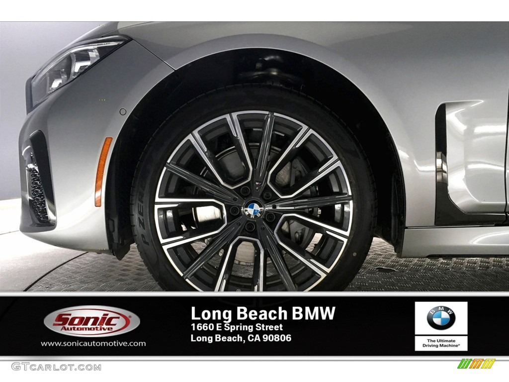 2020 7 Series 740i Sedan - Donington Grey Metallic / Cognac photo #9