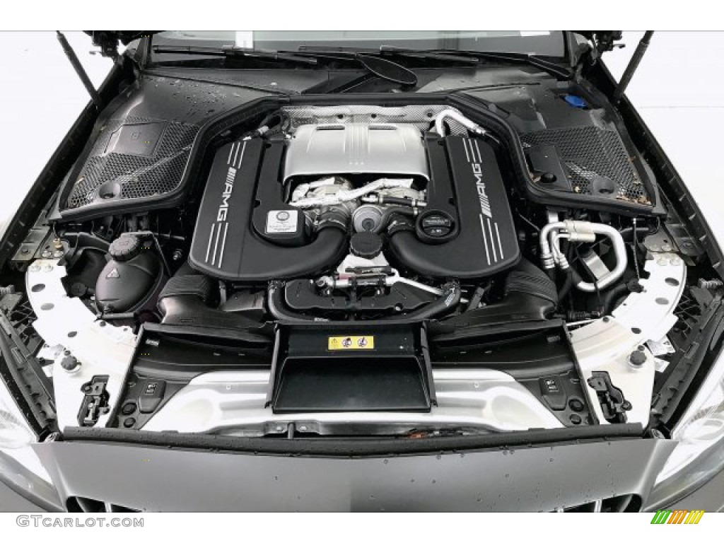 2020 Mercedes-Benz C AMG 63 S Coupe 4.0 Liter AMG biturbo DOHC 32-Valve VVT V8 Engine Photo #136884114