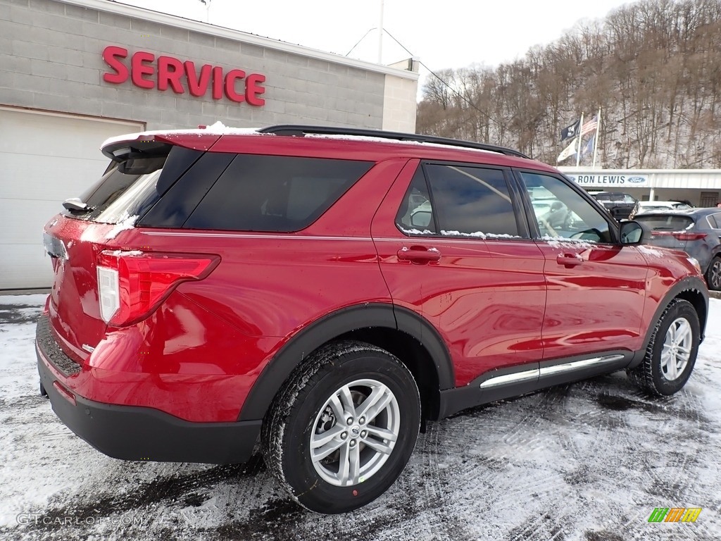 2020 Explorer XLT 4WD - Rapid Red Metallic / Ebony photo #2