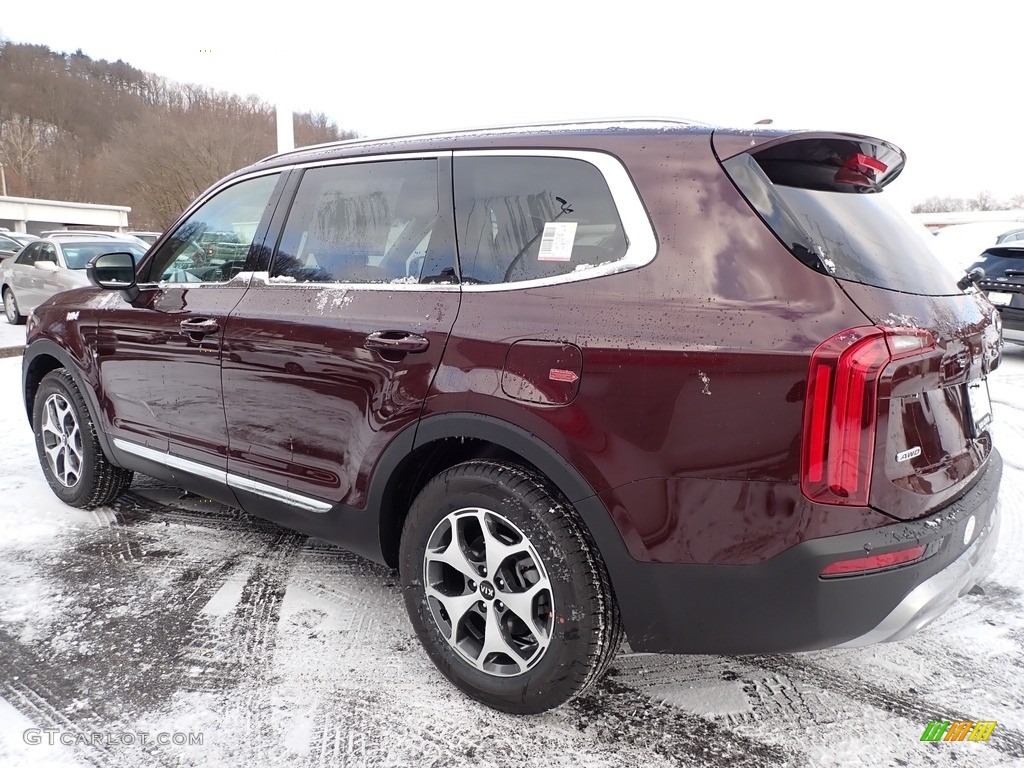 2020 Telluride EX AWD - Sangria / Black photo #5