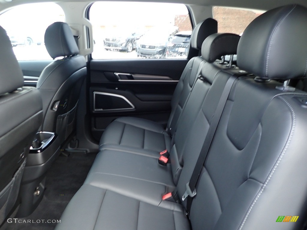 Black Interior 2020 Kia Telluride LX AWD Photo #136885413