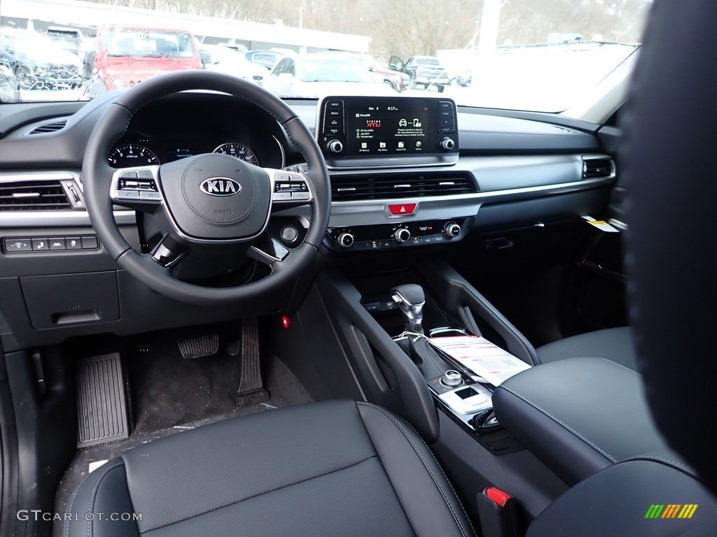 Black Interior 2020 Kia Telluride LX AWD Photo #136885419