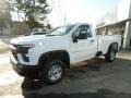 Summit White 2020 Chevrolet Silverado 2500HD Work Truck Regular Cab 4x4 Exterior