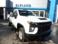 Summit White - Silverado 2500HD Work Truck Regular Cab 4x4 Photo No. 4