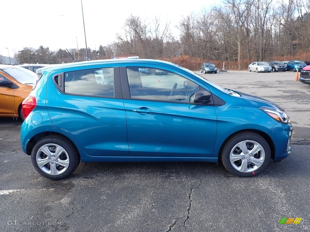 Caribbean Blue Metallic 2020 Chevrolet Spark LS Exterior Photo #136888224