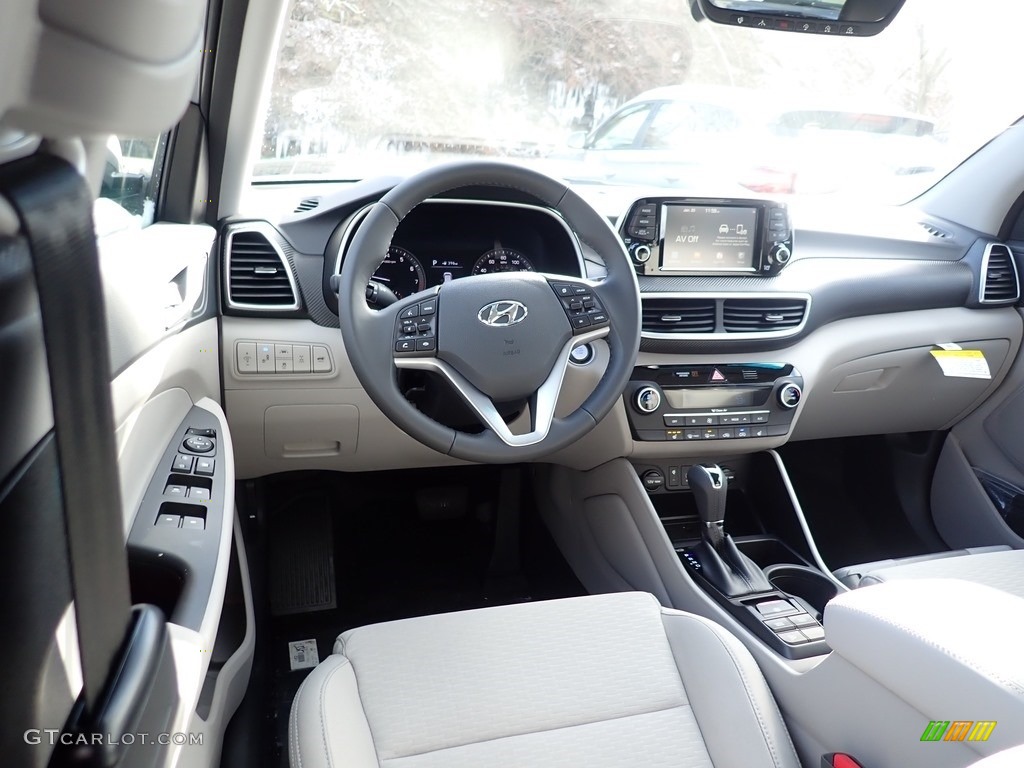 Gray Interior 2020 Hyundai Tucson Sport AWD Photo #136890609