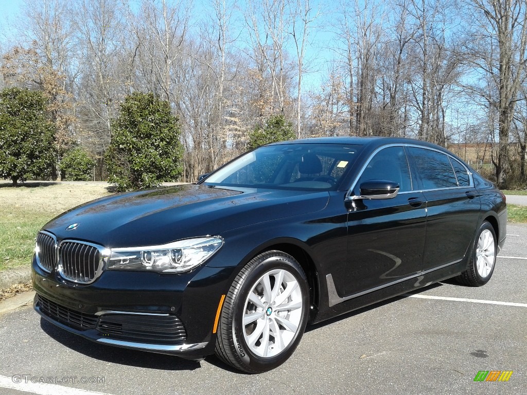 2019 7 Series 740i xDrive Sedan - Jet Black / Black photo #2