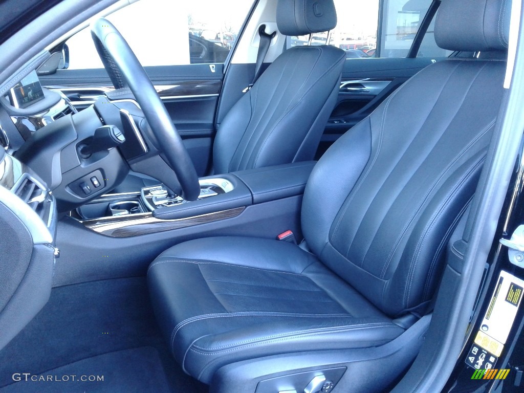 2019 BMW 7 Series 740i xDrive Sedan Front Seat Photo #136891011