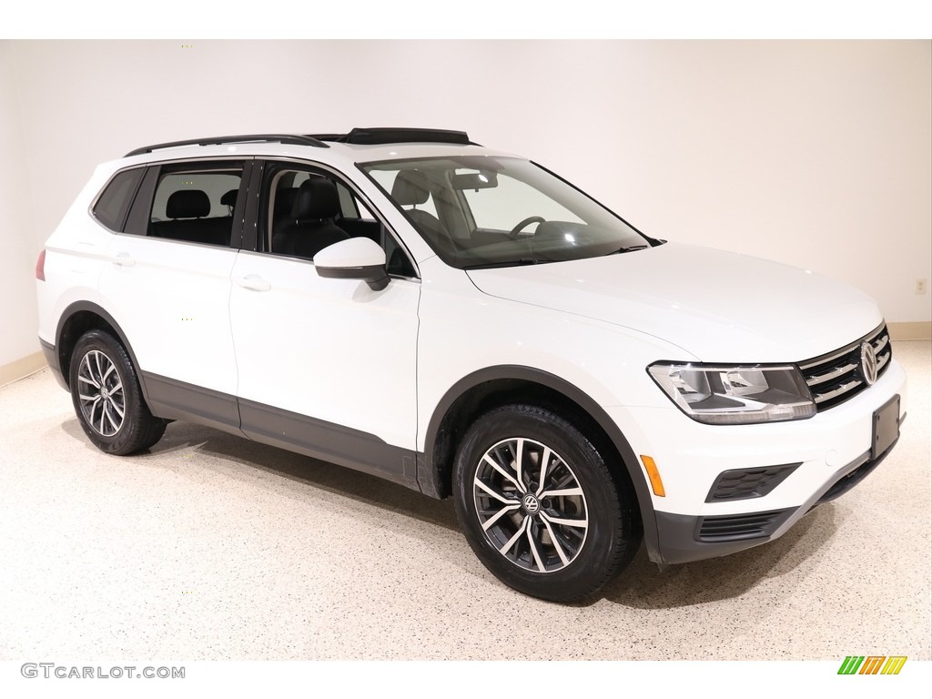 Pure White 2019 Volkswagen Tiguan SE 4MOTION Exterior Photo #136891788