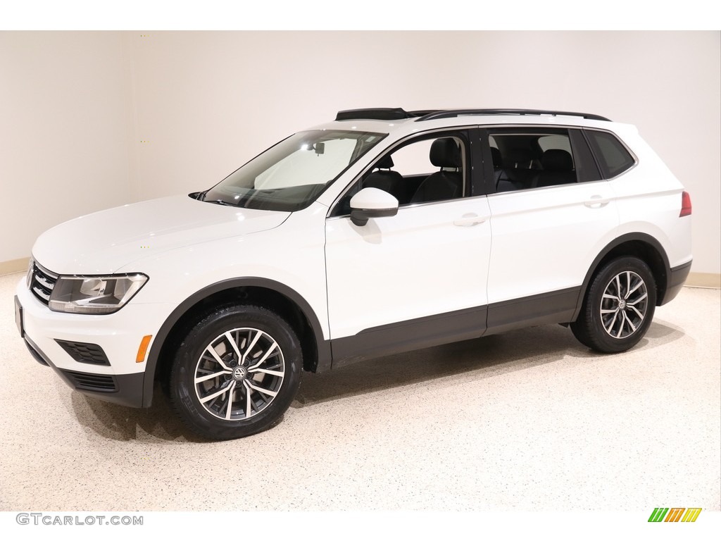 Pure White 2019 Volkswagen Tiguan SE 4MOTION Exterior Photo #136891835