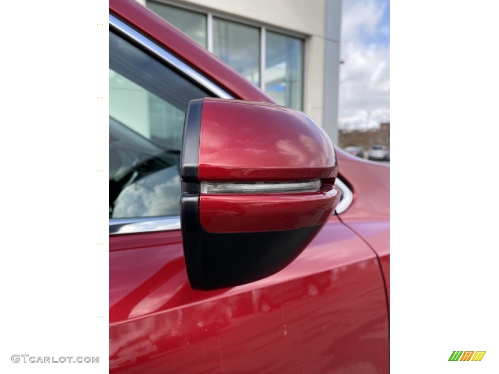 2020 CR-V EX-L AWD - Radiant Red Metallic / Gray photo #27