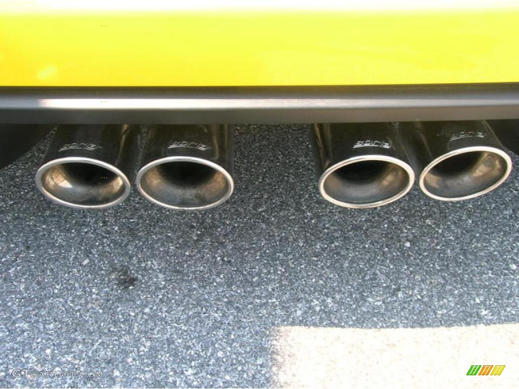 2006 Corvette Convertible - Velocity Yellow / Ebony Black photo #8