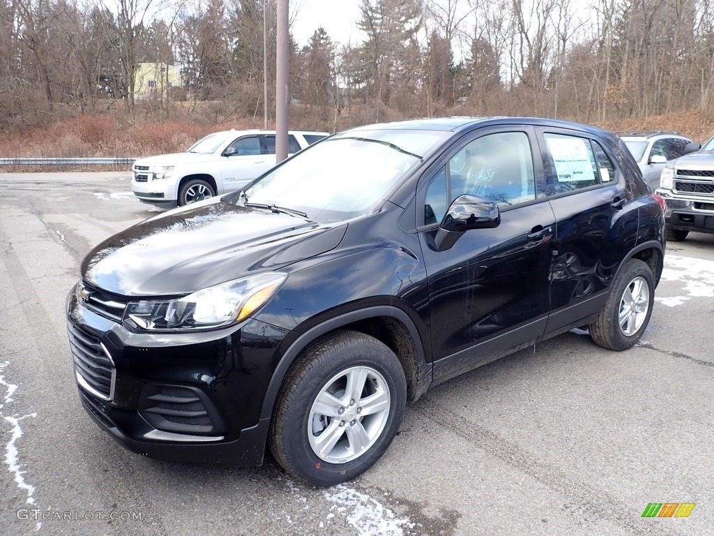 Mosaic Black Metallic 2020 Chevrolet Trax LS AWD Exterior Photo #136893438
