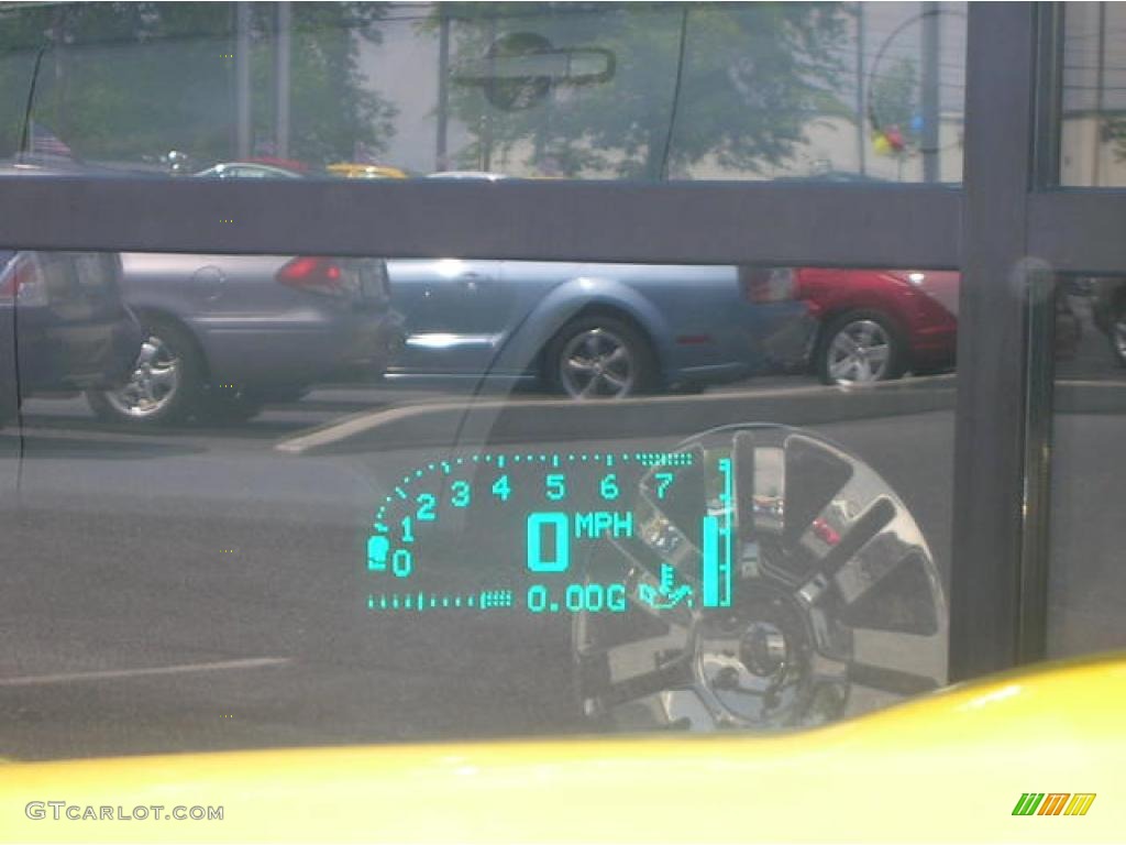 2006 Corvette Convertible - Velocity Yellow / Ebony Black photo #18