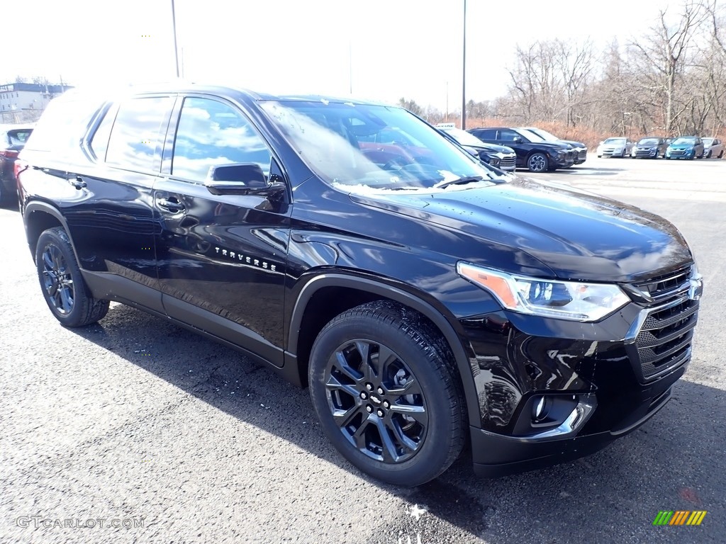Mosaic Black Metallic 2020 Chevrolet Traverse RS AWD Exterior Photo #136895586