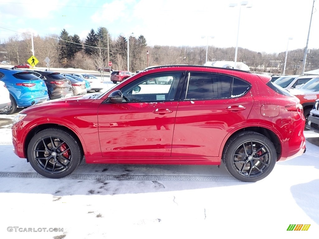 Alfa Rosso (Red) 2020 Alfa Romeo Stelvio AWD Exterior Photo #136896480