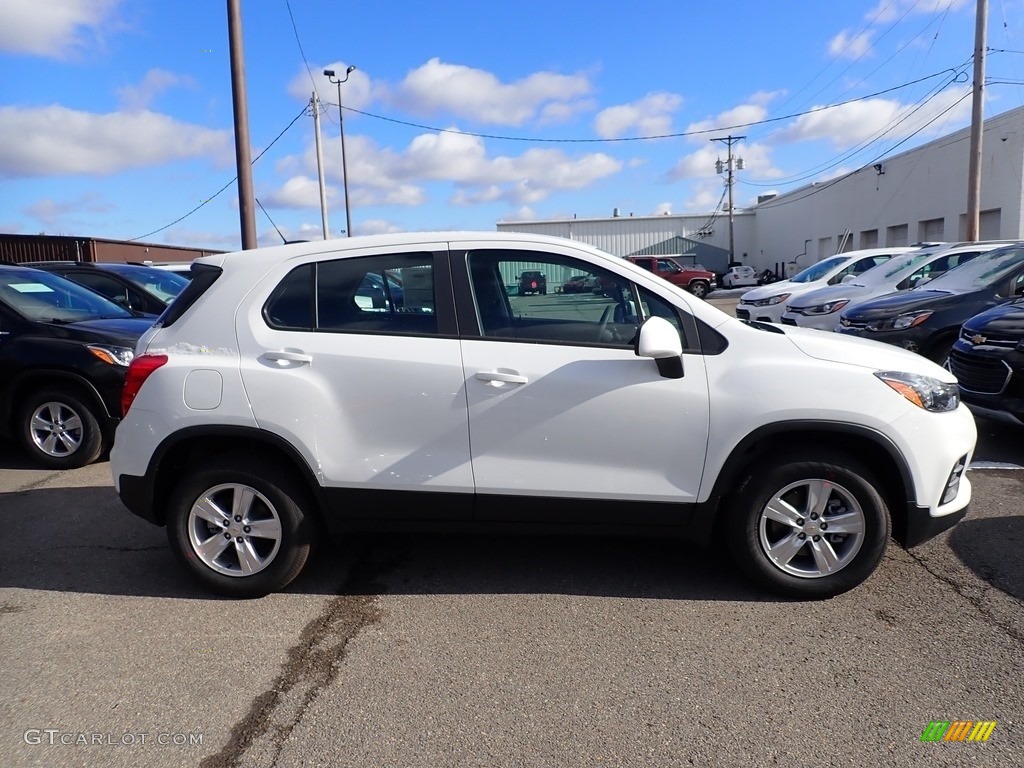 Summit White 2020 Chevrolet Trax LS AWD Exterior Photo #136896483