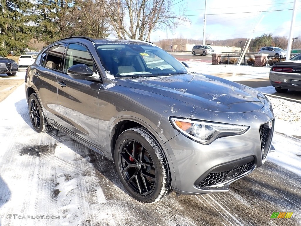 Stromboli Gray Metallic 2020 Alfa Romeo Stelvio AWD Exterior Photo #136897011