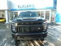 Black - Silverado 2500HD Work Truck Crew Cab 4x4 Photo No. 3
