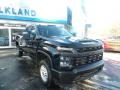 Black - Silverado 2500HD Work Truck Crew Cab 4x4 Photo No. 4
