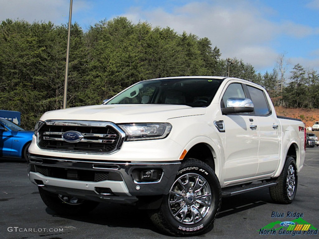 2020 White Platinum Ford Ranger Lariat SuperCrew 4x4 136886802