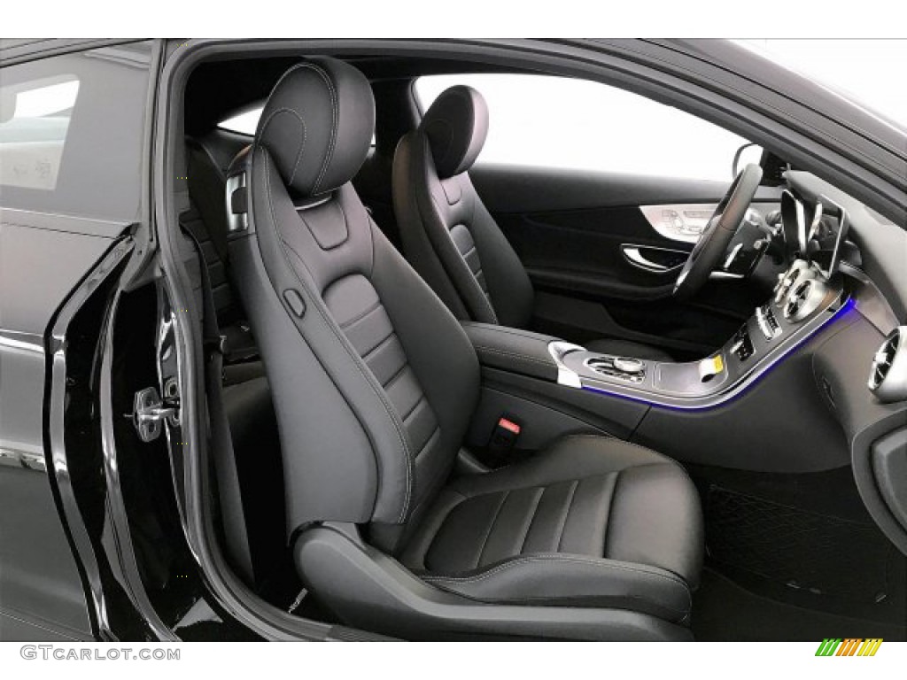 Black Interior 2020 Mercedes-Benz C 300 Coupe Photo #136901749