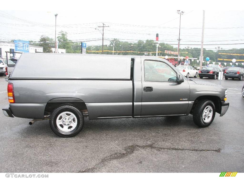 2003 Silverado 1500 Regular Cab - Dark Gray Metallic / Dark Charcoal photo #4