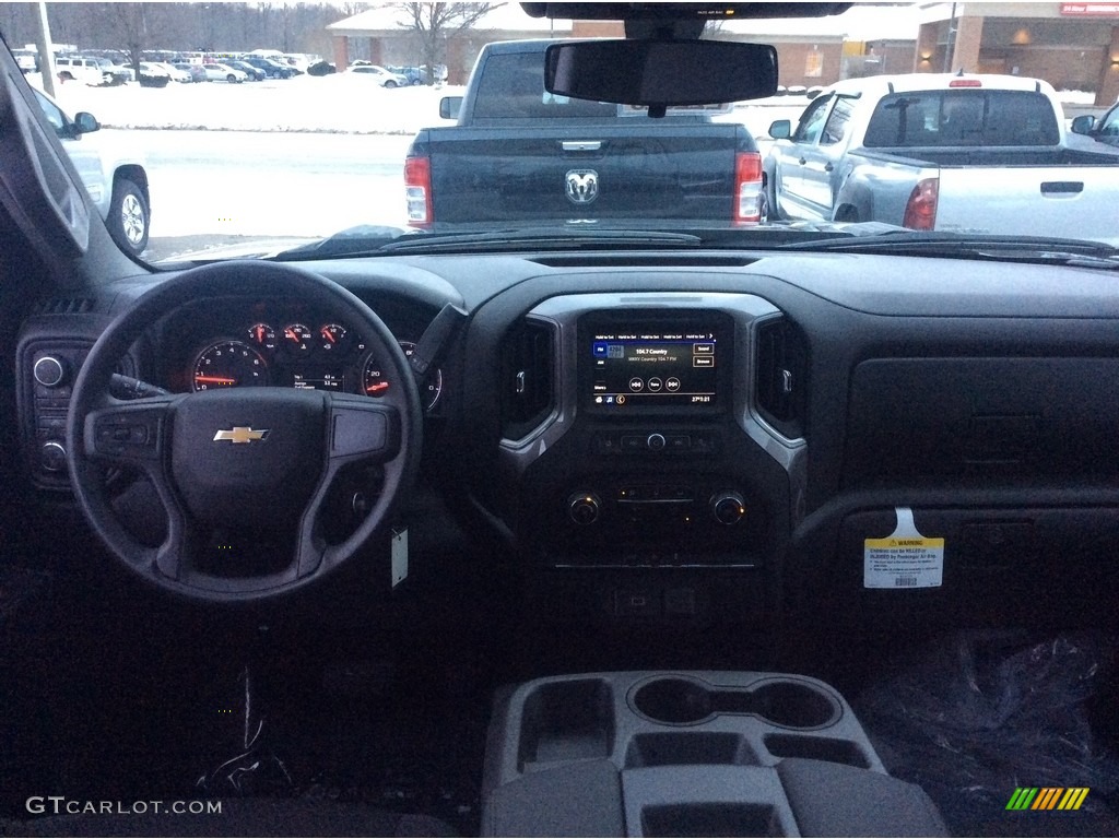 2020 Silverado 2500HD Work Truck Regular Cab 4x4 - Black / Jet Black photo #3