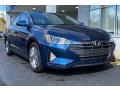 2020 Lakeside Blue Hyundai Elantra Value Edition  photo #1