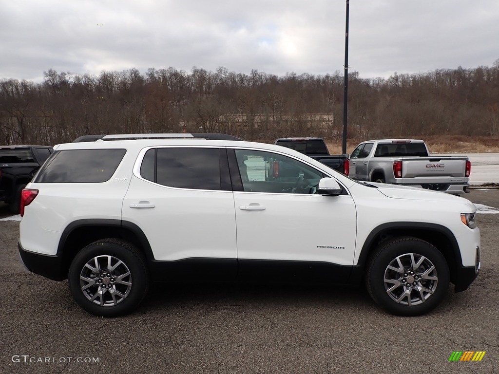 2020 Acadia SLT AWD - Summit White / Jet Black photo #4