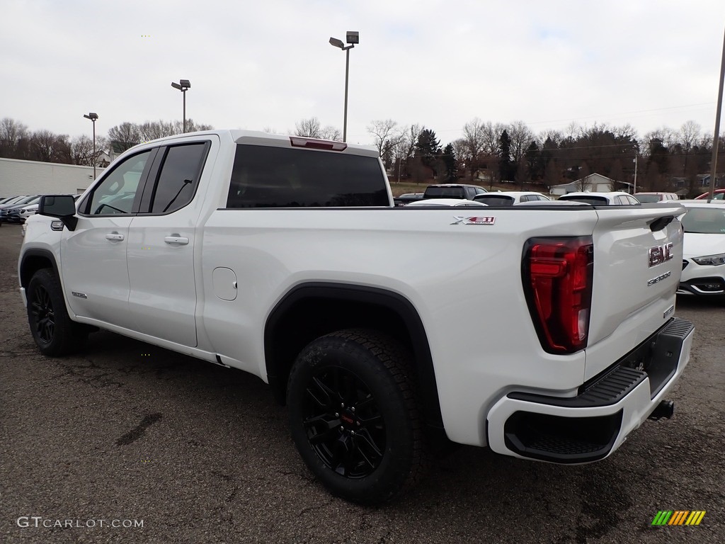 2020 Sierra 1500 Elevation Double Cab 4WD - Summit White / Jet Black photo #7