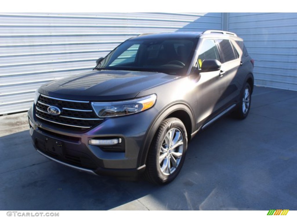 2020 Explorer XLT - Magnetic Metallic / Ebony photo #4