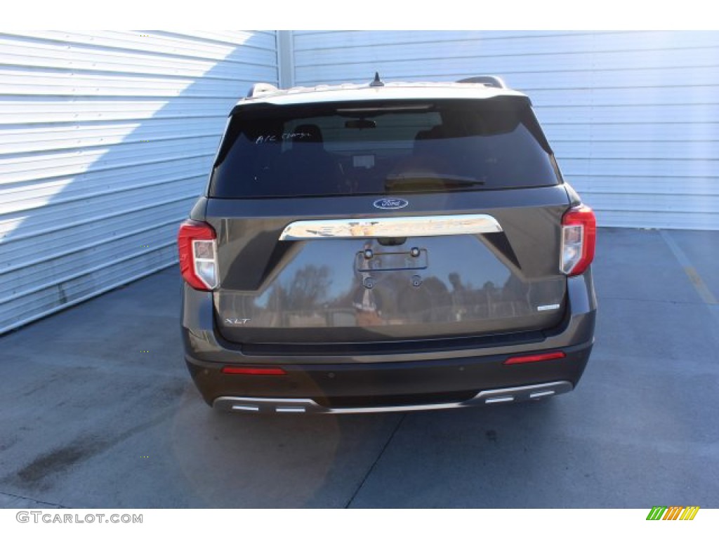 2020 Explorer XLT - Magnetic Metallic / Ebony photo #7