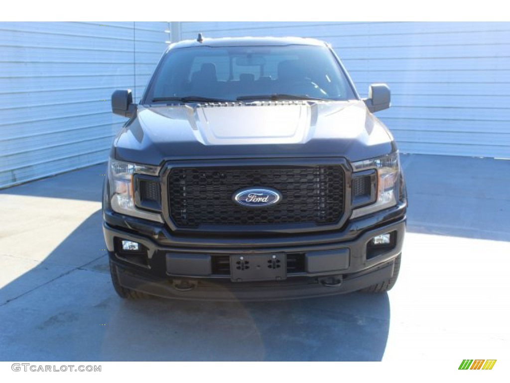 2020 F150 STX SuperCrew 4x4 - Agate Black / Black photo #3