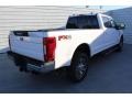 2020 Oxford White Ford F350 Super Duty Lariat Crew Cab 4x4  photo #8