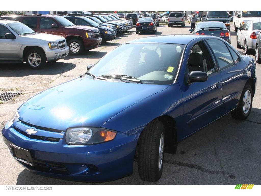 2004 Cavalier Sedan - Arrival Blue Metallic / Graphite photo #1