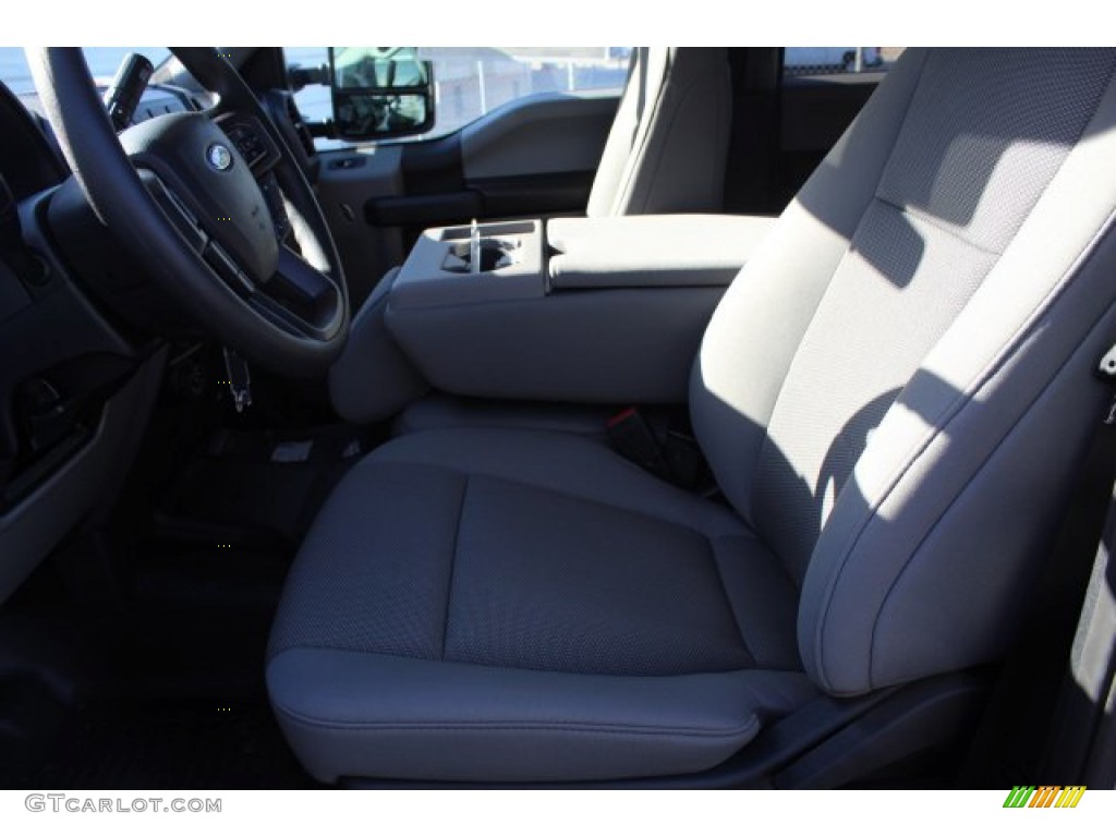 2020 F250 Super Duty XLT Crew Cab 4x4 - Iconic Silver / Medium Earth Gray photo #10