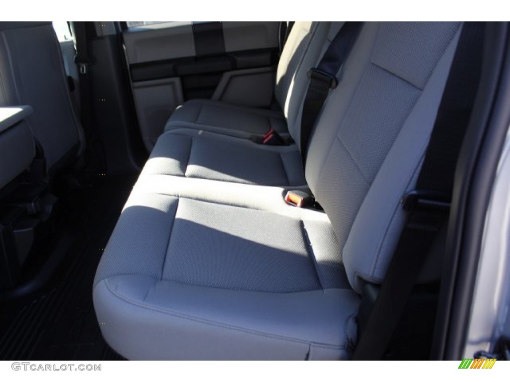 2020 F250 Super Duty XLT Crew Cab 4x4 - Iconic Silver / Medium Earth Gray photo #19