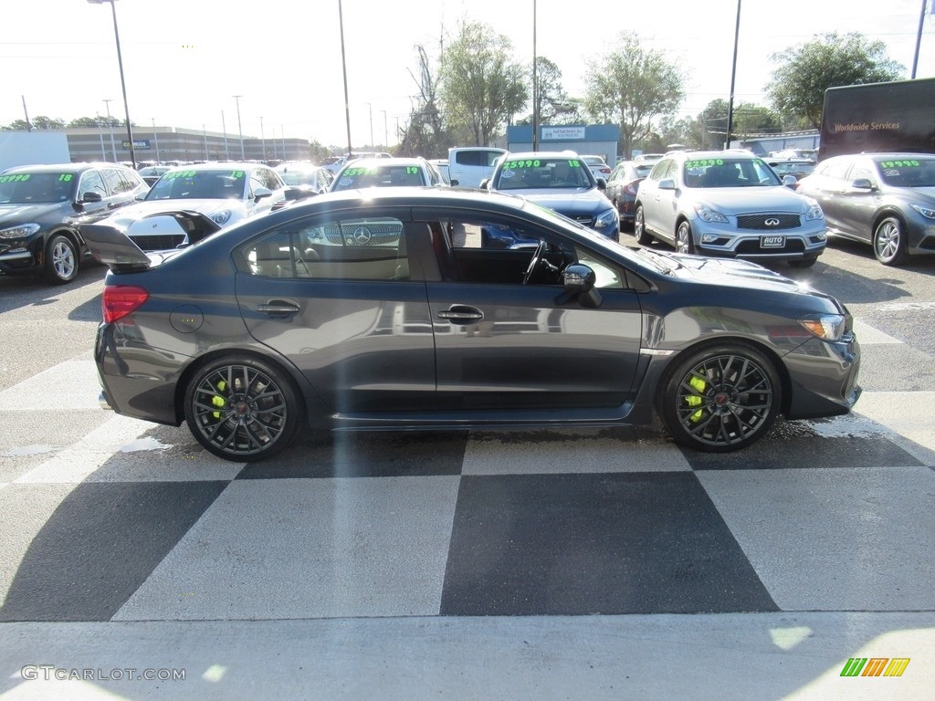 Dark Gray Metallic 2019 Subaru WRX STI Limited Exterior Photo #136908955