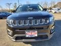 2020 Diamond Black Crystal Pearl Jeep Compass Latitude 4x4  photo #2