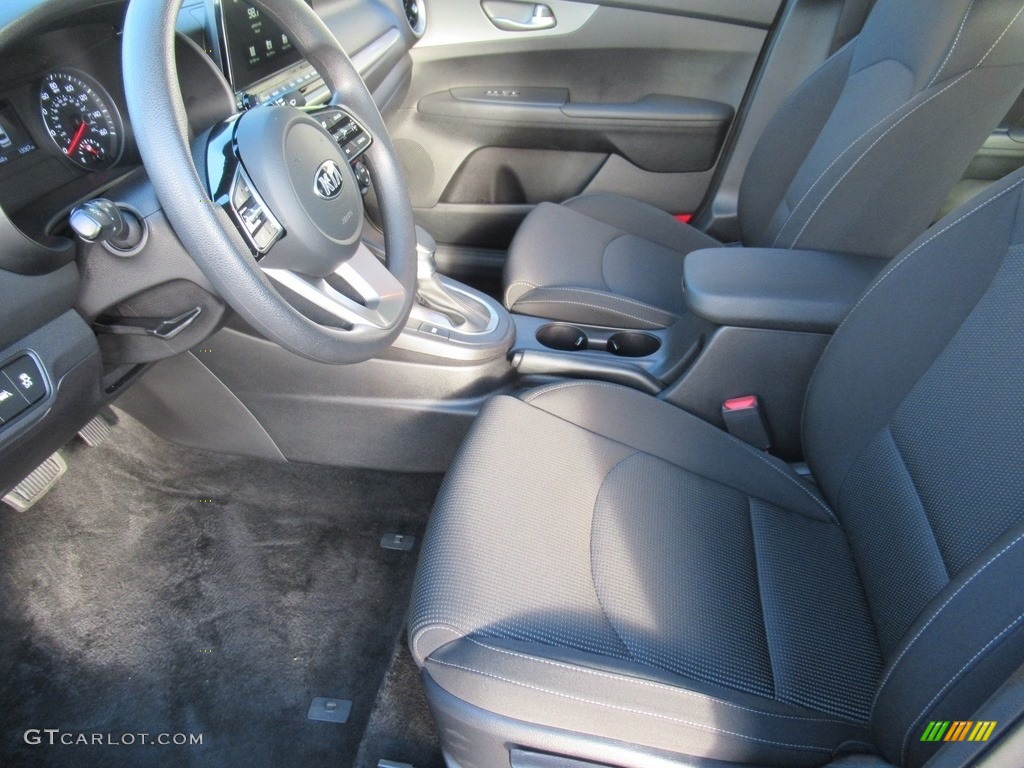 2019 Forte LXS - Aurora Black Pearl / Black photo #10